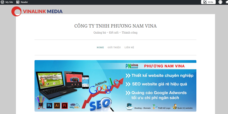 Fonts: Bạn lựa chọn phông chữ cho website.
